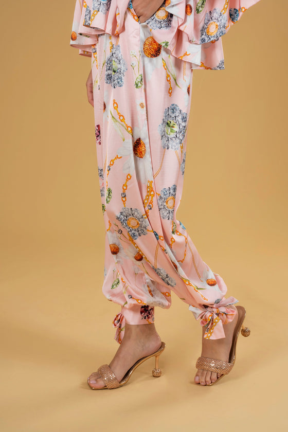 Daisy Pink Sarouel Trouser