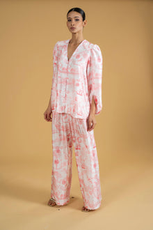  Trouser Jackomo Lace Jouy Light Pink