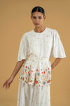 Arty Lace Off White Skirt