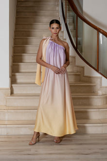  Oro Gradient Leo Dress