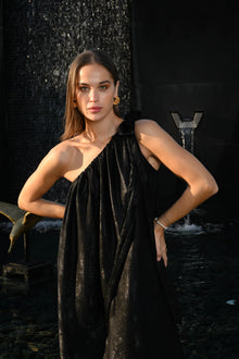  Black Shimmery Oro Dress