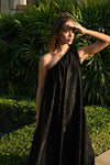 Black Shimmery Oro Dress